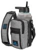 Water Bottle Holder Carrier Bottle Cooler with Adjustable Shoulder Strap and Front Pockets Suitable for 16 oz to 25oz Bottles