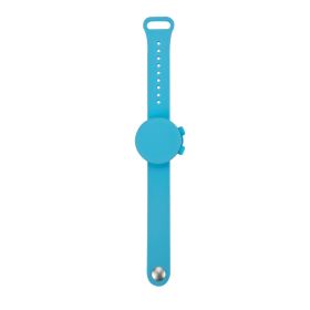 Outdooor Silicone Wristband Hand Sanitizer Disinfectant Bracelet (Option: Lake blue)