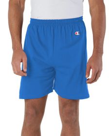 Adult Cotton Gym Short - BLACK - S (Color: ROYAL BLUE)