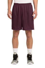 Sport-Tek PosiCharge Classic Mesh Short ST510 (Color: Maroon)