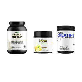 Gym Rat Bundle Protein, Pre-Workout, Creatine (Protein: Absolute Whey Vanilla)