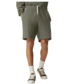 American Apparel 2PQ Unisex Pique Gym Short (Color: LIEUTENANT)