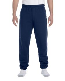 Adult Super Sweats® NuBlend® Fleece Pocketed Sweatpants - BLACK - S (Color: J NAVY)