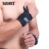 AOLIKES 1 PCS Wristband Wrist Support Weight Lifting Gym Training Wrist Support Brace Straps Wraps Crossfit Powerlifting