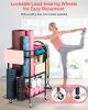 Home Gym Workout Equipment Storage Rack